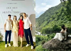 Bức ảnh bí mật của MC Hoàng Oanh và Lê Giang Patrik đến giờ mới được công bố