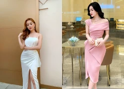Gợi cảm, tinh tế với đầm xẻ tà