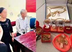 Hai vợ chồng đi bán 5 chỉ vàng, chủ tiệm không mua, báo công an