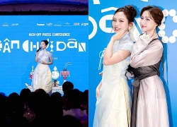 Hòa Minzy lộ diện, biểu cảm trước Phương Mỹ Chi gây chú ý