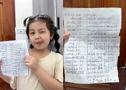 Ngày đầu tiên đi học lớp 1, bé gái mang về tờ "giấy nợ" 1,6 triệu đồng từ bà bán tạp hóa