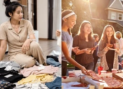 Nhìn chị hàng xóm sang mua 4 triệu đồng tiền quần áo, cô gái băn khoăn muốn nói ra một sự thật