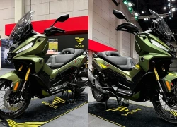 "Quái thú" tay ga VOGE SR450X lộ diện: 43,5 mã lực, có cả camera hành trình