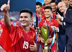 Quang Hải là cầu thủ đầu tiên trong lịch sử bóng đá VN 3 lần vô địch ASEAN Cup