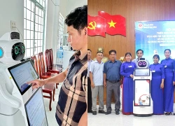 Tân Thành đưa Robot AI vào Trung tâm Phục vụ hành chính công