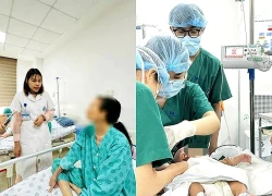 Thai phụ 35 tuần tắc ruột, cuộc phẫu thuật căng thẳng giữ an toàn cho bé