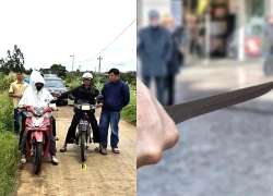 Bắt nóng đối tượng cầm dao dọa giết phụ nữ để cướp tài sản trong đêm