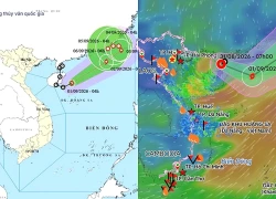 Biển Đông đón bão số 5, liên tục đổi hướng