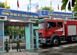 Cháy tại trường tiểu học, phát hiện một hiệu phó tử vong