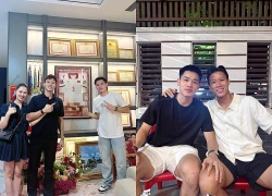 Đình Bắc treo áo Quế Ngọc Hải ở vị trí đặc biệt trong nhà mới xây