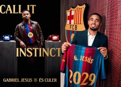 Gabriel Jesus chính thức gia nhập Barca với giá 14 triệu euro