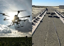 Hơn 500 UAV tấn công Nga trong một ngày, đánh trúng cảng lớn nhất ở Baltic