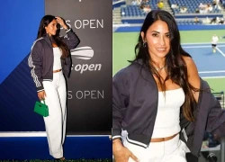 Vợ Messi khuấy động US Open