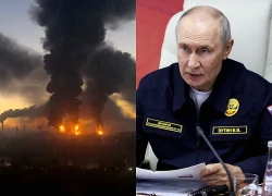 Cảnh báo của ông Putin khi Ukraine tập kích lớn chưa từng có giữa kỳ bầu cử