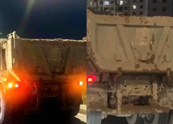 Để bùn đất che biển số ô tô ở Hà Nội, tài xế bị phạt 23 triệu đồng