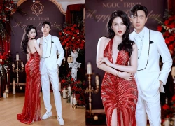 Ngọc Trinh được Quốc Trường chúc mừng sinh nhật ngọt ngào, ảnh cưới mới sốt MXH