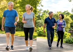 Sau tuổi 50, đi bộ nhanh đến mức nào là vừa sức?