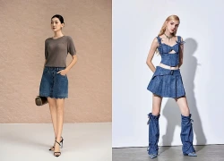 Tôn dáng và không lo cứng nhắc với trang phục denim