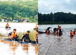 Trục vớt ô tô của nữ tài xế bị nước cuốn mất tích, tử vong