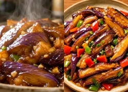 Chỉ cần thêm 1 bát nước sốt bí truyền nữa thôi, món cà tím sẽ ngon hơn cả thịt khiến bạn ăn hết 2 bát cơm