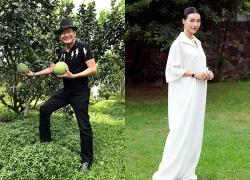 Danh ca Tuấn Vũ U70 mê làm vườn ở Mỹ, MC Hoàng Oanh hút hồn ở tuổi 36