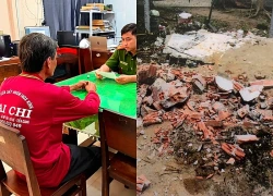 Đập phá mồ mả vì tranh chấp đất giữa chị em cùng cha khác mẹ