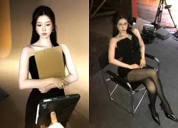 Đêm hôm mà lướt thấy mỹ nhân này chỉ có 100% mất ngủ: Đã quần tất đen còn giày cao gót, sexy không ai bằng