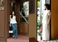 Quần ống rộng phủ sóng thời trang công sở đầu thu
