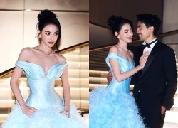 Vạn vật đều thua "ma nữ đẹp nhất Thái Lan" Mai Davika khi diện váy của NTK Việt, cùng chồng phát cẩu lương rợp trời tại sự kiện