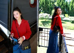 Bắt gặp đôi Vbiz du lịch Đà Lạt: Đàng gái lộ bụng lùm lùm, nhà trai có hành động khiến ai cũng "xin vía"