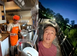 Cường Đô La gây chú ý với cuộc sống giản dị sau giờ làm, rộ ảnh nghi bán phở