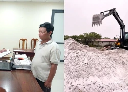 Khởi tố giám đốc dùng hóa đơn khống hợp thức hóa cát lậu