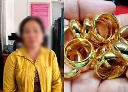 Người phụ nữ dựng hiện trường giả mất 37 chỉ vàng