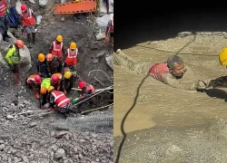 9 ngày nhắm mắt, nhịn đói của công nhân Nepal trong đường hầm bị lũ vùi lấp