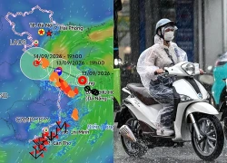 Áp thấp nhiệt đới hướng vào Hà Tĩnh - Quảng Trị, miền Trung mưa rất to