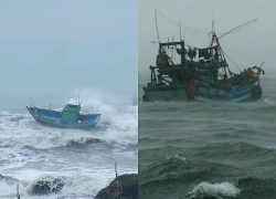 Áp thấp nhiệt đới mới trên Biển Đông hướng về Nghệ An đến TP Huế