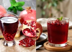 Cách uống nước ép lựu tốt cho tim mạch