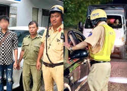 CSGT kịp thời chặn ô tô bị trộm từ Đồng Nai qua TPHCM