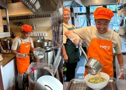 Cường Đô La bất ngờ đi bán phở "thu bạc lẻ", Minh Nhựa nói 1 câu khiến đại gia SN 1982 "cứng người"