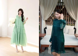 Đầm suông phóng khoáng, tôn dáng tự do