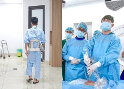 Phẫu thuật trượt đốt sống nhờ nội soi một cổng