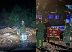 Sạt lở đèo gây chia cắt tạm thời quốc lộ 20 qua Lâm Đồng