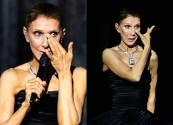 Ca sĩ Celine Dion khóc như mưa khi trở lại sân khấu sau 6 năm mắc bệnh lạ