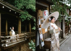 Doãn Hải My hoá nàng thơ xinh đẹp ngọt ngào trong trang phục Kimono Nhật Bản, Hoà Minzy còn phải xuýt xoa vì "xinh quá"