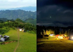 Gia đình Hà Nội lái xe 6 tiếng đến đồi cỏ 'nhiều người tưởng châu Âu', sốc vì lạnh