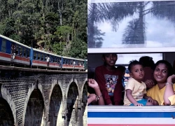 Khách Việt trải nghiệm chuyến tàu giá 5.000 đồng ở Sri Lanka