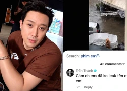 Phim Tết 2027 bị quay leak lên mạng, Trấn Thành chỉ nói 1 câu ai cũng hoan hô