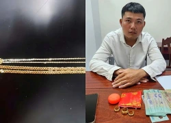 Thanh niên trộm dây chuyền vàng gần 400 triệu đồng trong chùa ở Đồng Nai