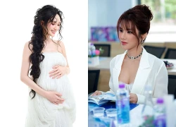 Vũ Thuý Quỳnh đưa con gái riêng của Đức Phạm đi sự kiện, Diệp Lâm Anh phát thông báo nóng giữa đêm