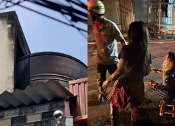 Cháy nhà 4 tầng ở TPHCM: Hàng xóm kể 2 mẹ con nhảy sang mái nhà kế bên thoát nạn